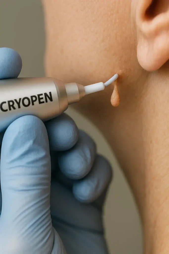 Cryopen for skin tags removal West Acton speak to our team today!